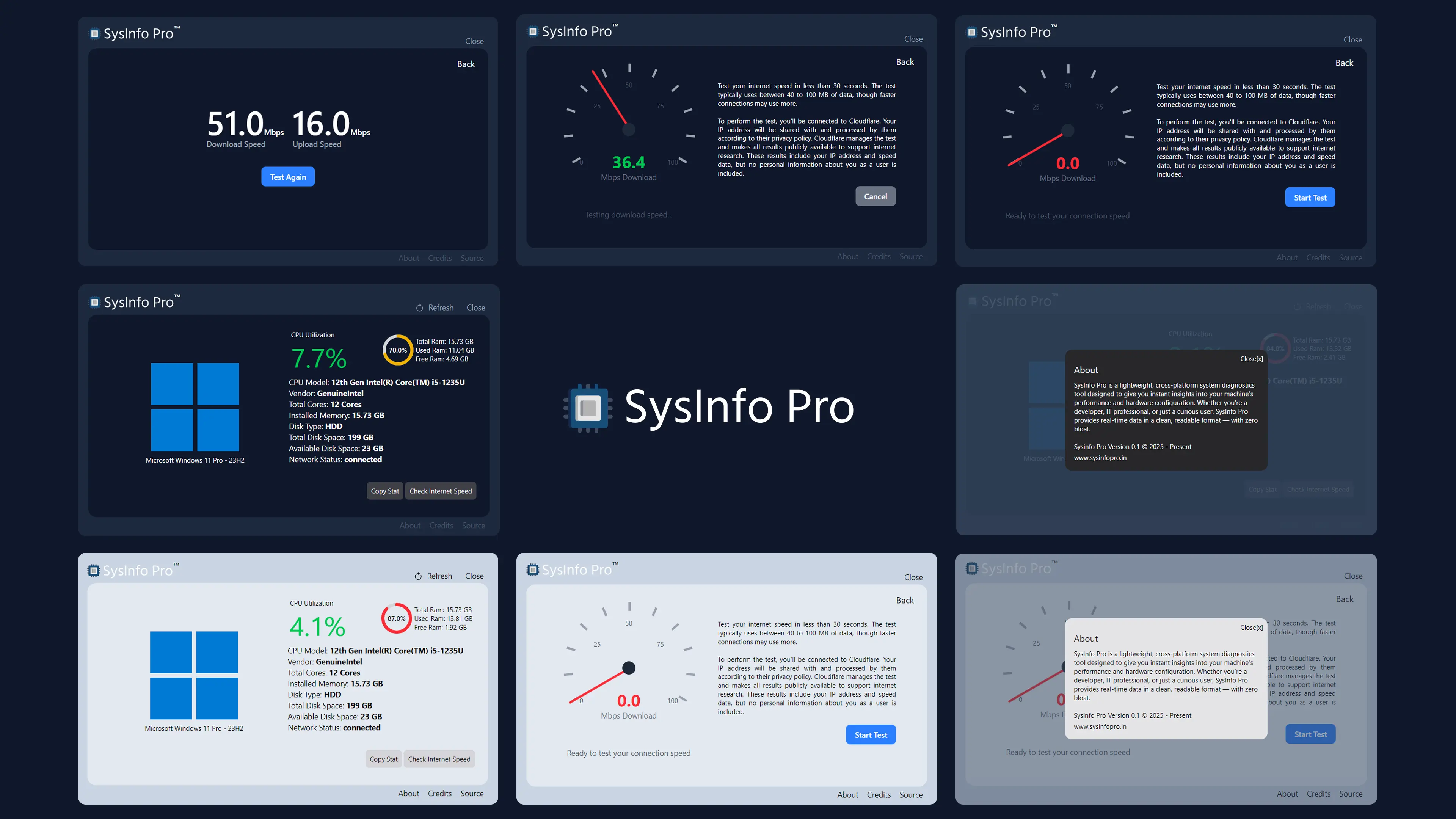 SysInfo Pro Screenshot